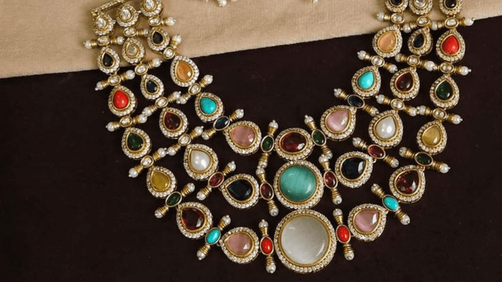 multicolour jewellery